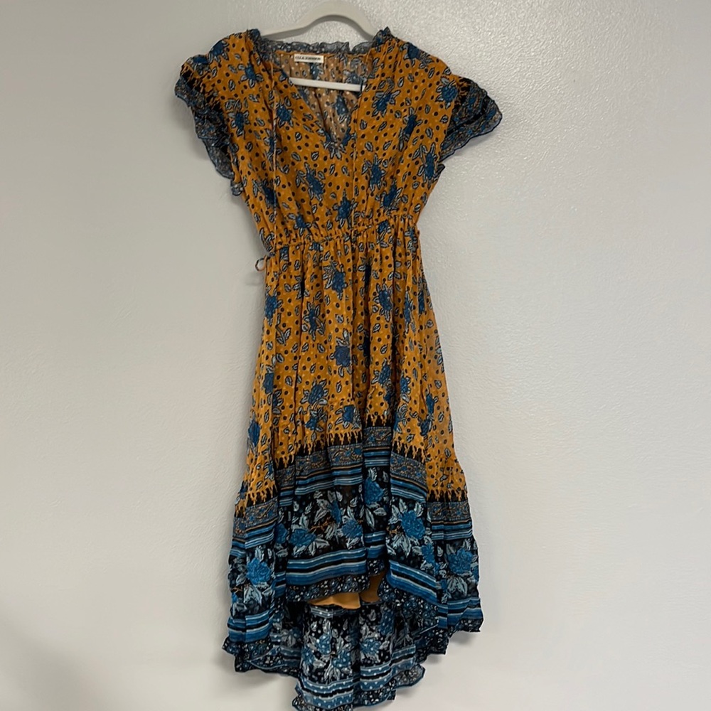 Silk Long Dress